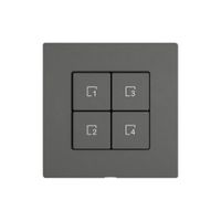 Commande pour poussoir scènes EDIZIO.liv Wiser SNAPFIX® 4 scènes WLAN 4T grf