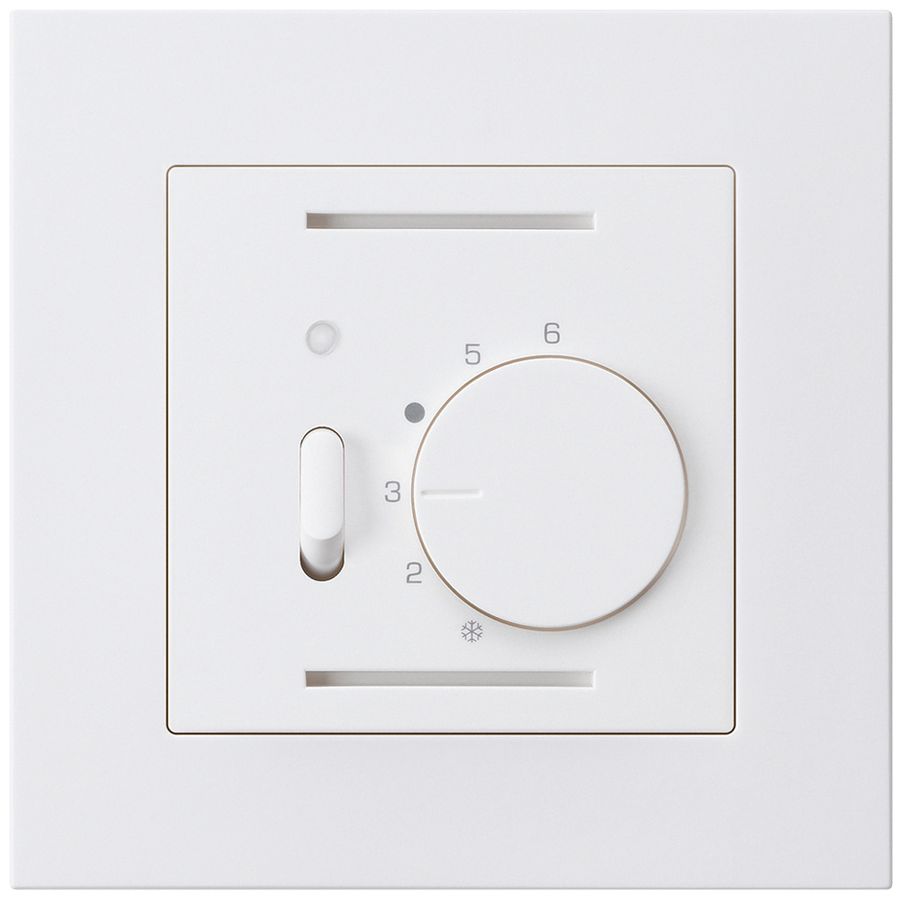 Thermostate d'ambiance ENC kallysto.pro blanc avec interrupteur
