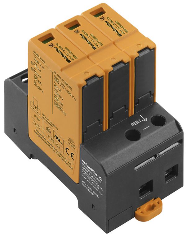 Parasurtension Weidmüller VPU AC I 3 480/10