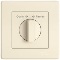 UP-Montageset EDIZIO.liv SNAPFIX® f.Schwenktaster m.Griff Ouvrir → ← Fermer cr