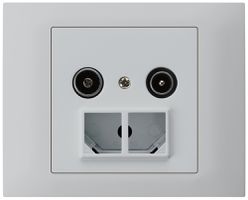 EB-Antennendose TV-R HMS kallysto 19dB hellgrau