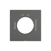 Montageset EDIZIO.liv SNAPFIX® f.Schwenkt.m.Schloss Monter → ← Descendre dgu