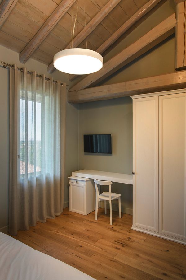 Plafonnier LED SLV MEDO PRO 60 39W 5500lm 930/940 IP50 DALI Ø600mm blanc