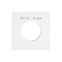 Montageset EDIZIO.liv SNAPFIX® f.Schwenkt.m.Schloss Ein → ← Aus ws