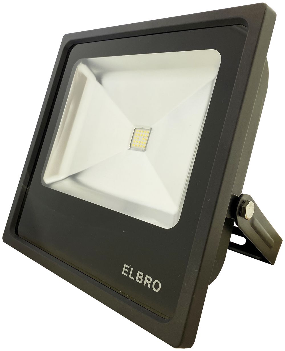 Projecteur LED SLED80-5K-DA DALI 80W 5000K 9673lm 120° 250×248×114mm IP65