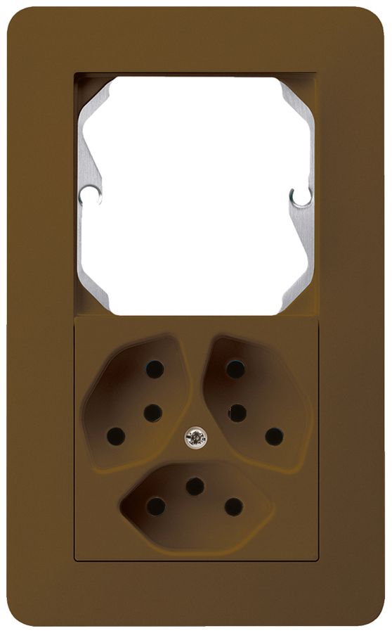 Combinazione INC vuoto+3×T13 kallysto.trend marrone