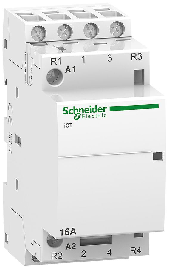 Installationsschütz SE iCT 4P 16A 220…240V AC 2S+2O