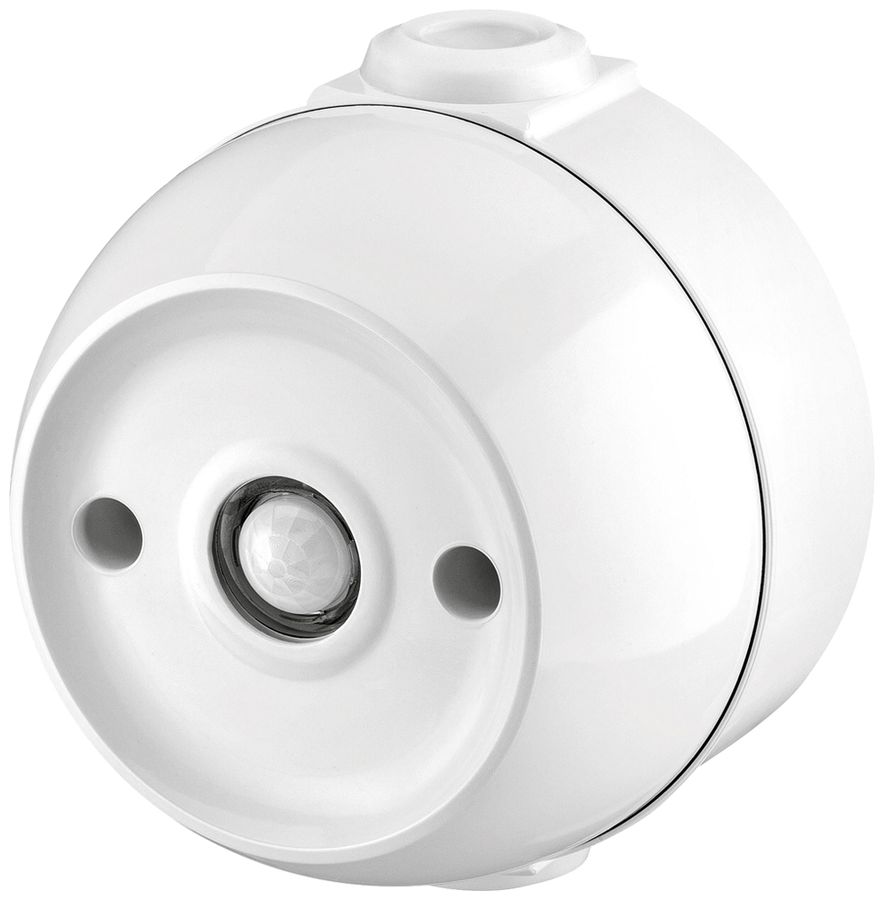 Boîtier AP ACU 032 IP66 WH pour DALI-MSensor G3 SFI 30 PIR 10DPI Ø98×68mm blanc