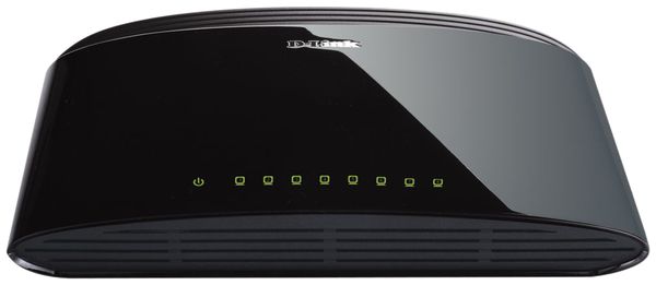 Switch D-Link DES-1008D/E, 8-Port Fast Ethernet