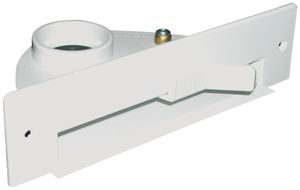 Kehrleistensaugdose 217×55×100mm weiss