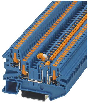 Borne de sectionnement à couteau PX PTV 2.5-TWIN-MT BU