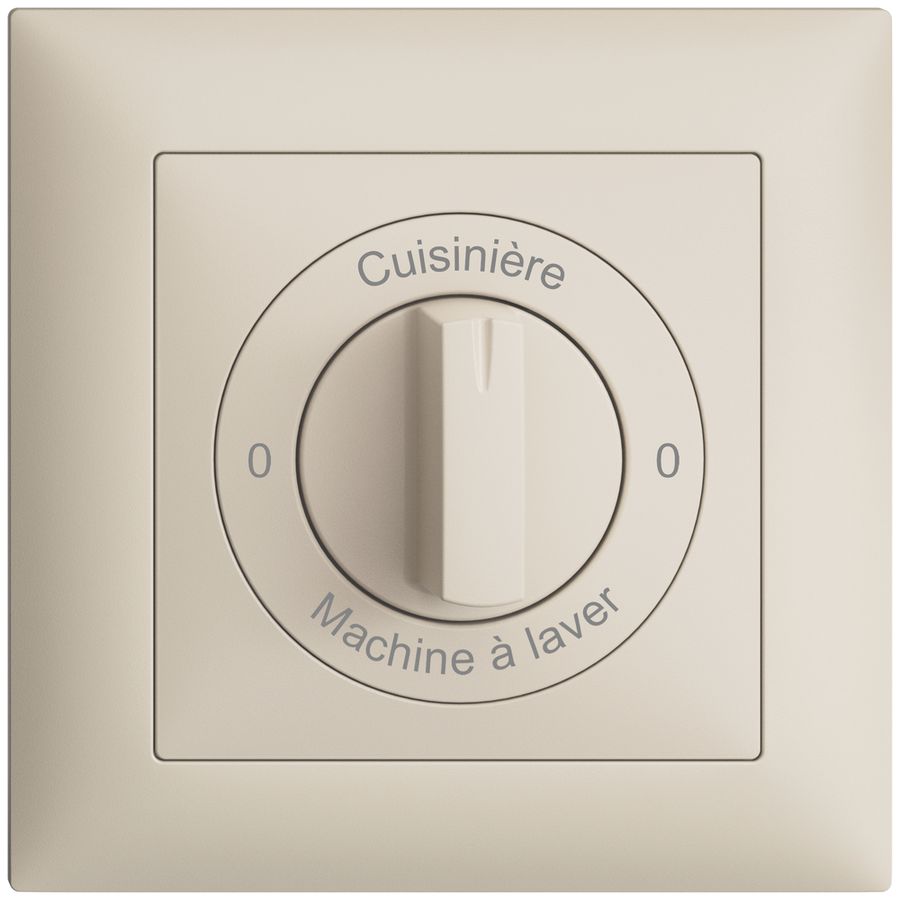 Kit front. 0-Cuisinière-0-Machine à laver EDIZIOdue crema