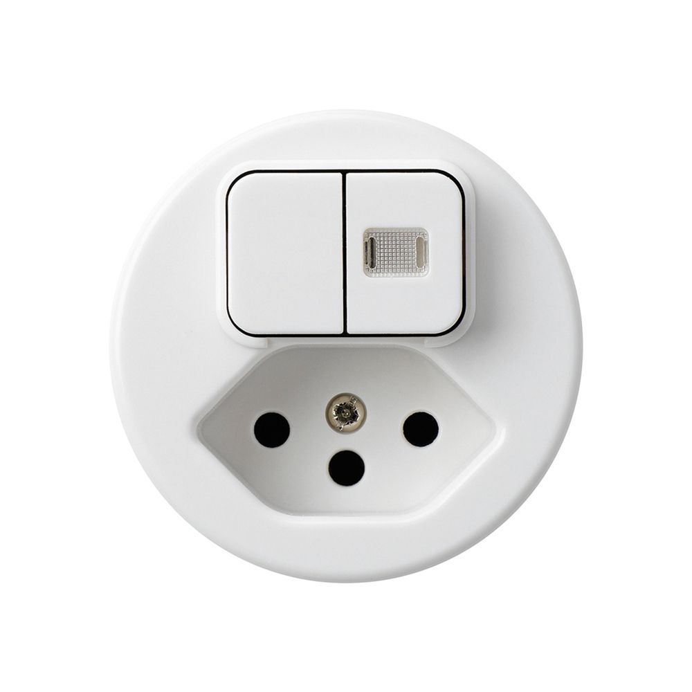 Insert pour combinaison lumineuse 3+A-R/1L+type 13 blanc basico 1 lentille