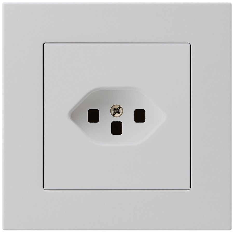 UP-Steckdose kallysto.pro T23 hellgrau mit Steckklemmen