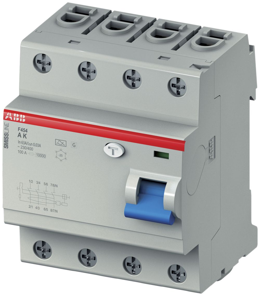 Interruttore differenziale SMISSLINE CLASSIC 40/30 3P+N 40A/30mA legg.ritardato