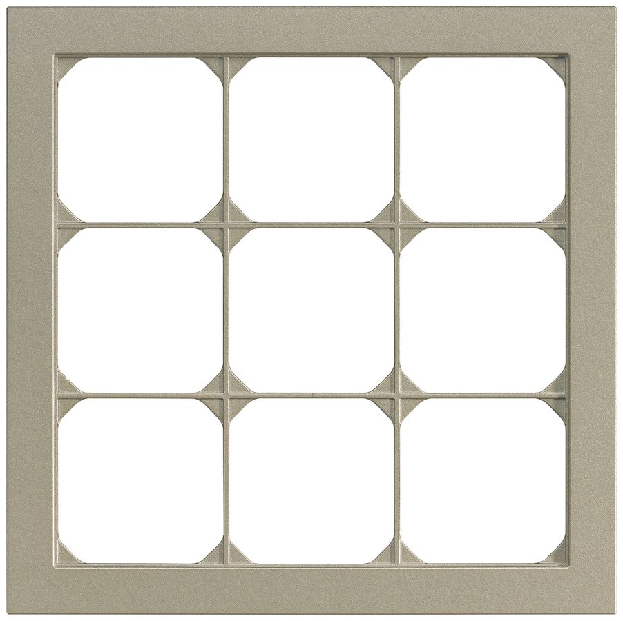 UP-Abdeckrahmen kallysto.pro 3×3 savanna 214×214mm