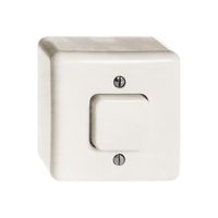 AP-Druckschalter 3/1L weiss FH