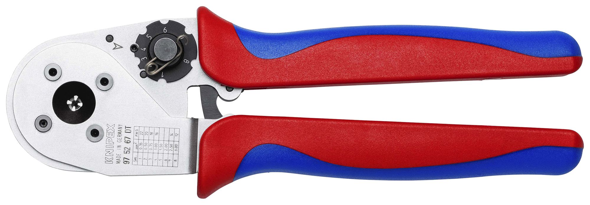 Crimpzange KNIPEX für DT-Kontakte 0.35…3mm²