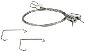 Seilabhängung Philips CoreLine FastSet Edelstahl 1500mm 2er-Set