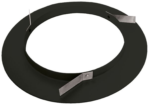 Cadre d'encastrement SG Rax 150 acier Ø220mm noir