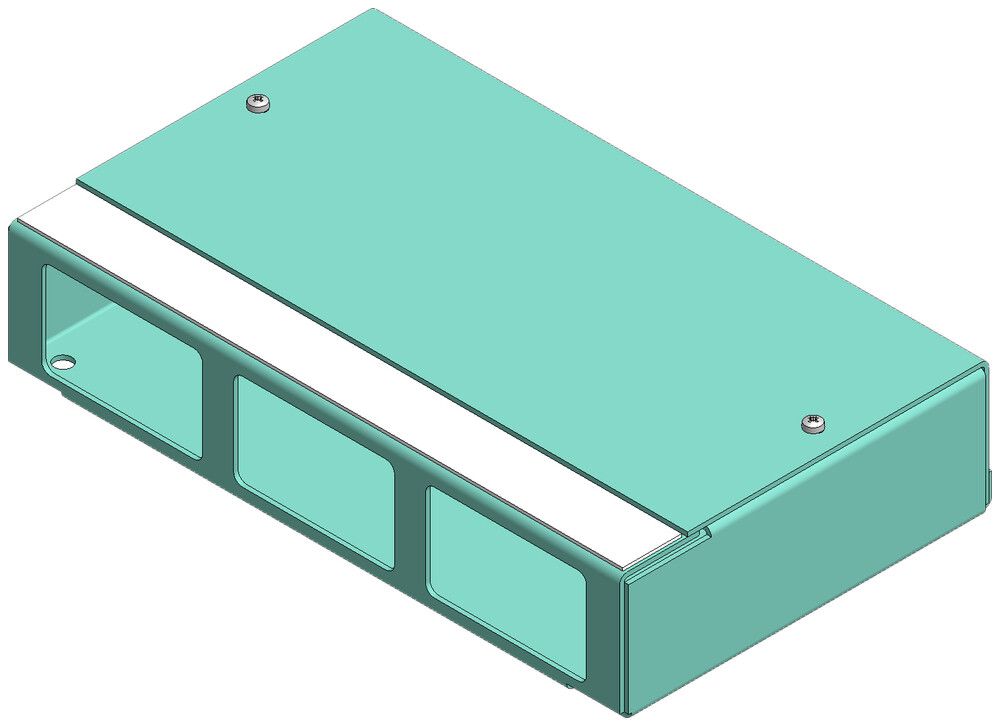 Anschlusskasten 3FLF horizontal DAK