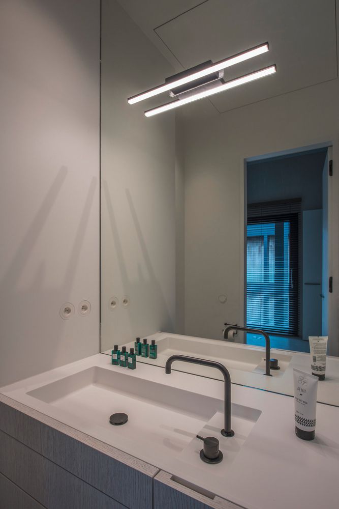 Applique LED SLV GLENOS 60 12W 1170lm 3000/4000K 120° 615×80×39mm noir