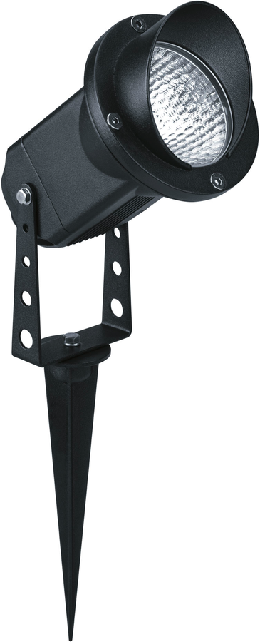 LED-Gartenstrahler Mary 8W 500lm 3000K IP66 schwarz