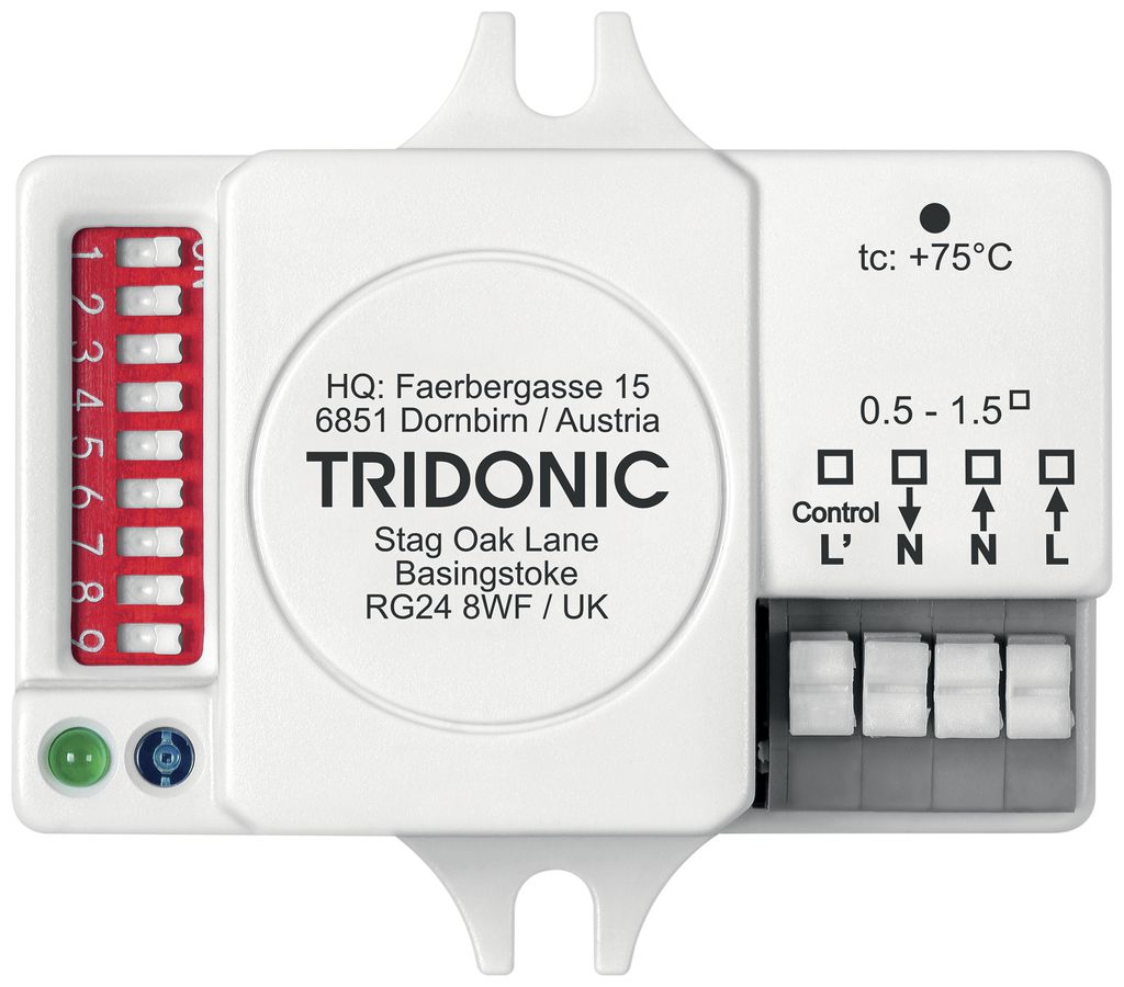 EB-Bewegungsmelder Tridonic smartSWITCH MB S f IP20 HF weiss