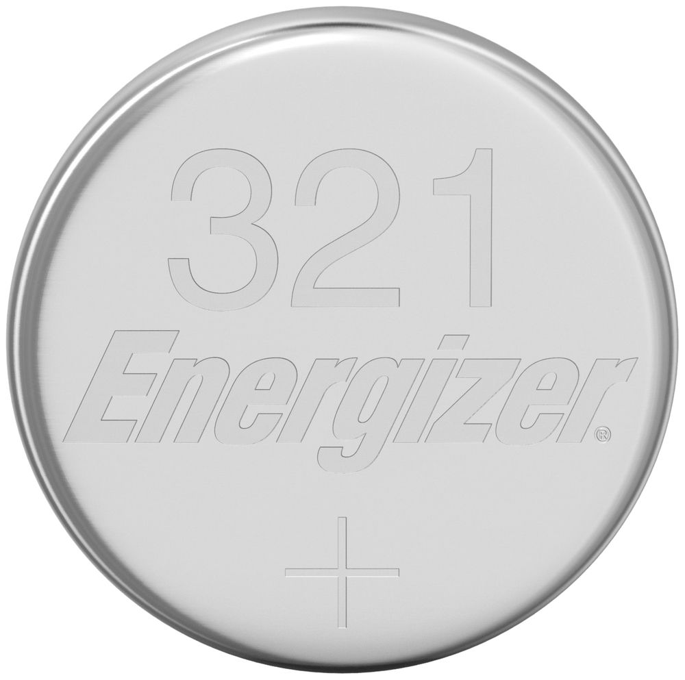 Pile bouton Energizer oxyde d'argent SR65, 321 1.55V blister 10pcs, prix/pile