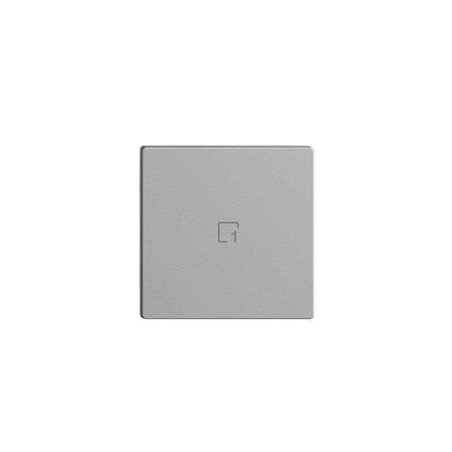 Poussoir 1/1 ENC Edue Wiser symbole scène 1 silver