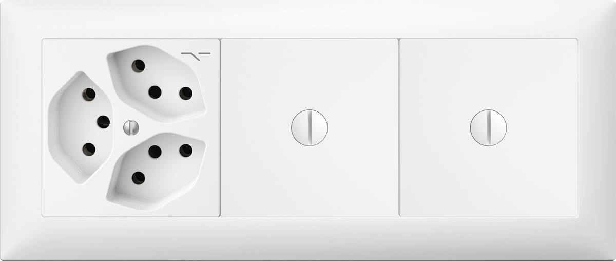 UP-Kombination EDUE 1×3, 3xT13 1s + Blind schr. + Blind schr. Ws
