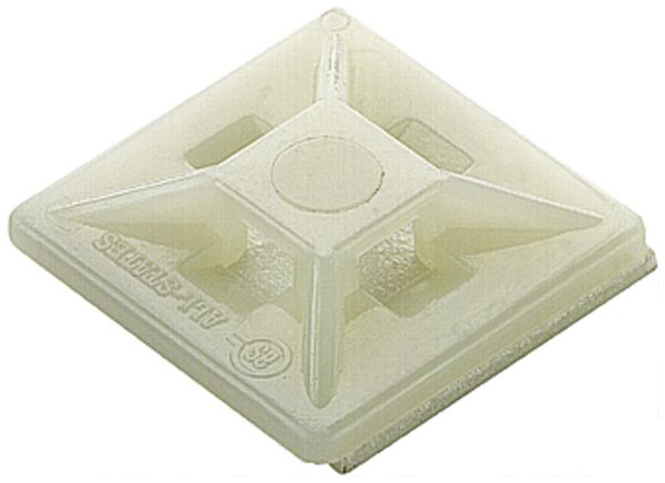 Kabelbinder Weidmüller CBH 19×19mm Polyamid 80N natur