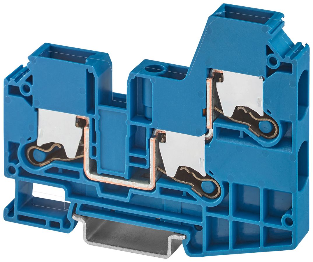 Borne de passage PX XTV 10-TWIN BU 1000V 57A 1.5…16mm² bleu