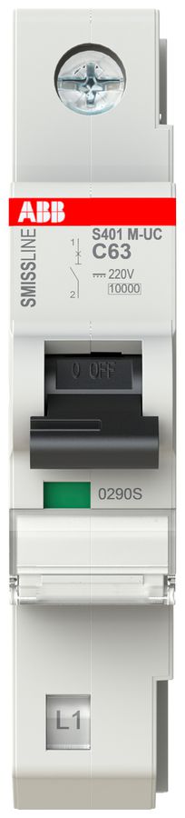 LS-Schalter SMISSLINE TP UCC 1×63A 10kA