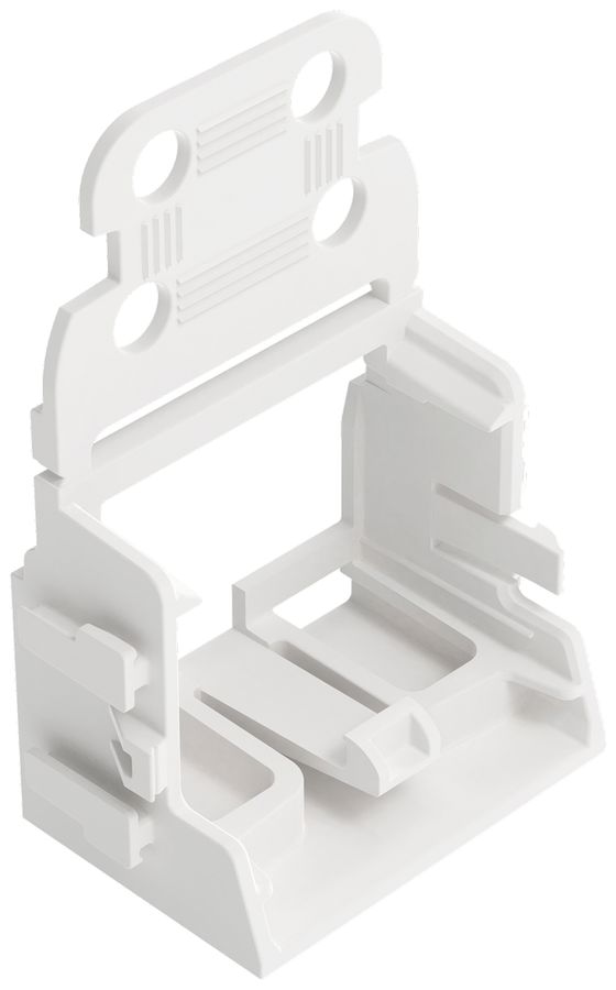 Befestigungsadapter WAGO m.Zugentlastung für 10×4mm² Rastfuss ws