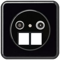 Prise multimédia ENC basico TV-R montage C 11dB 2GHz noir