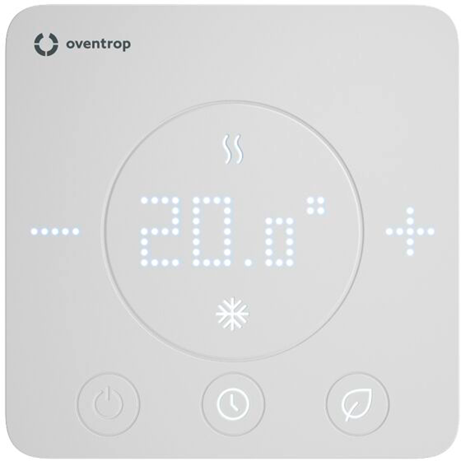 ClimaCon F 310 Termostato ambiente 24V Ris/Raf, cablato, Master, 2-p./PWM, BT