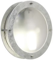 Applique Nordlux Malte 1×E27 60W IP54 Ø240mm 360° zincato