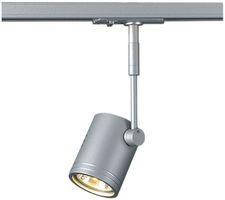 Projecteur SLV BIMA I, GU10 50W avec adaptateur 1-phase IP20 gris argenté