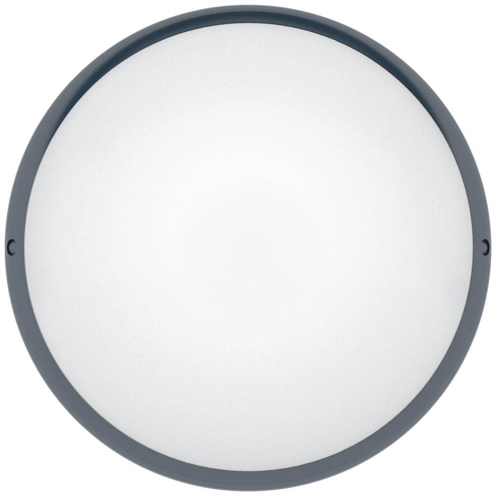 LED-Decken-/Wandleuchte ASTREO 1400lm 17W HF Ø328mm vandalensicher anthrazit