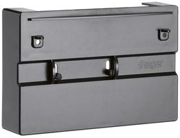 Abdeckhaube Hager für KJ30S für Zählersteckklemme bis 63A plombierbar schwarz