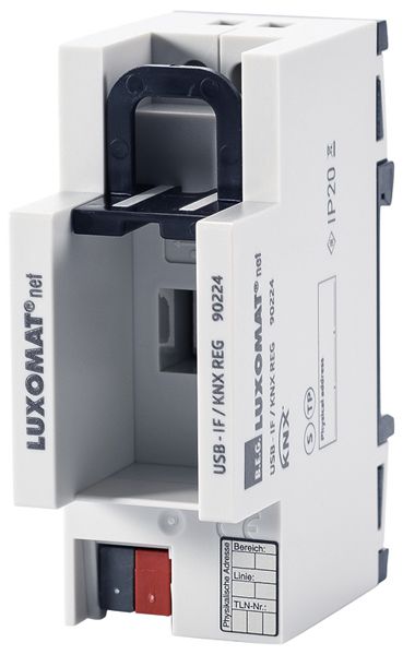 Interface de programmation AMD KNX/USB Luxomat USB-IF/KNX, USB 2.0 (type B)