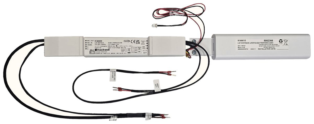 Notlicht-Set Sylvania LifeSave MT 3W LED 3h Prüftaste