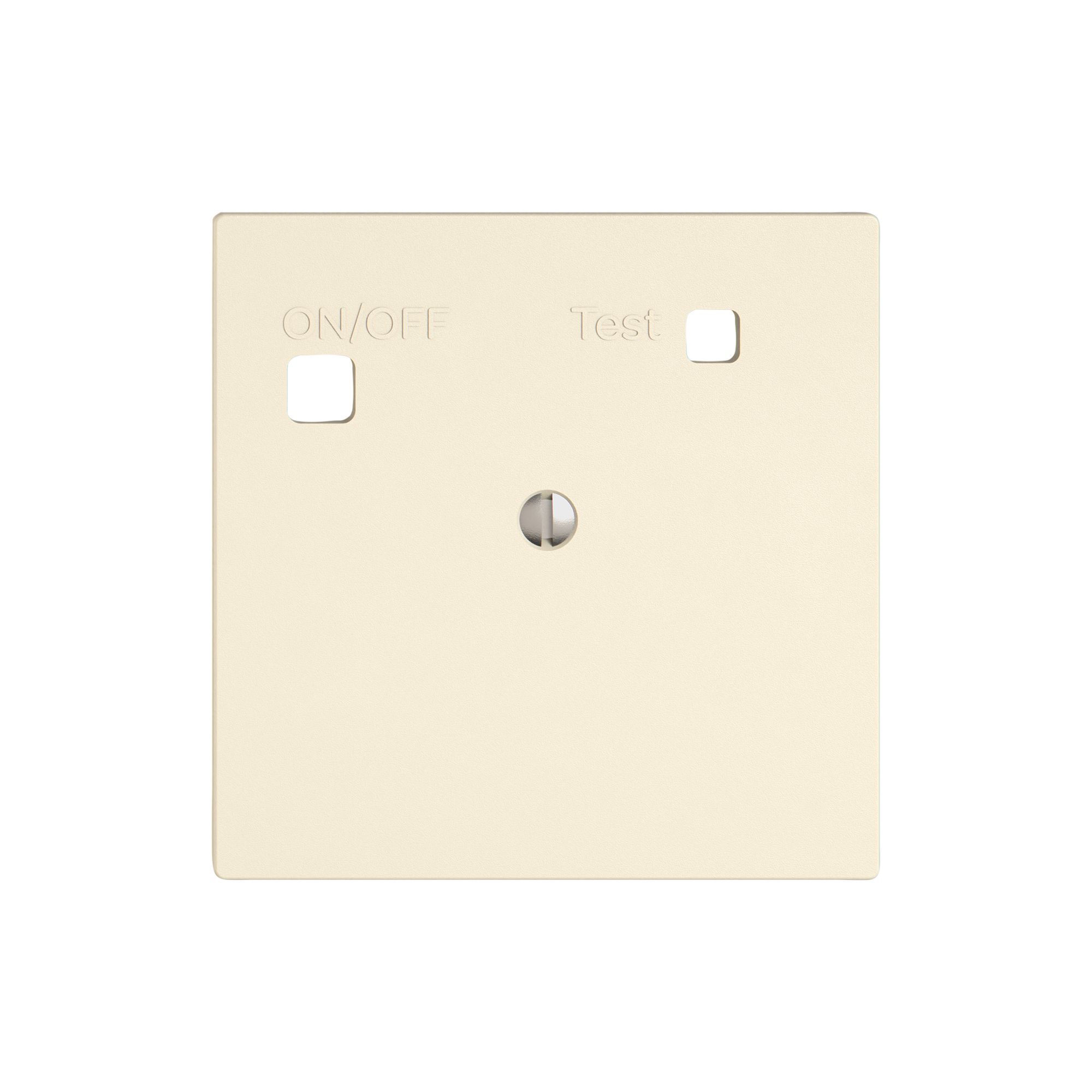 Montageset EDIZIO.liv SNAPFIX® für Fehlerstrom-Schutzsteckdose blind cr