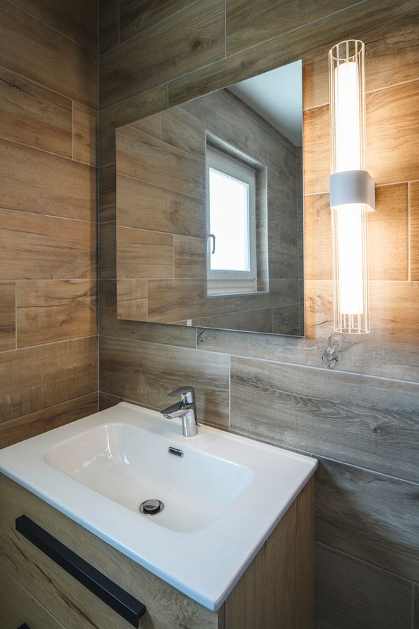 Applique LED SLV LYGANT double 11W 800lm 3000K IP44 587×75mm blanc