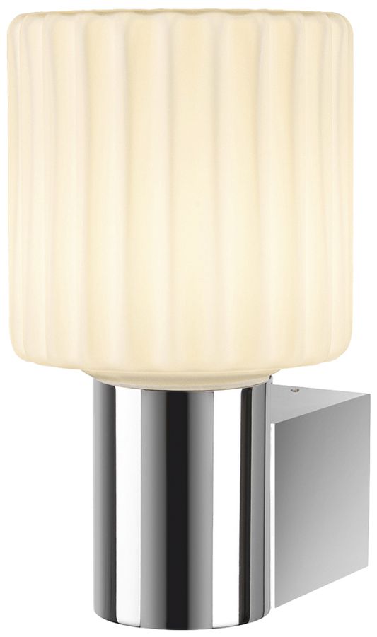 Wandleuchte SLV VARYT E14 1×6W IP44 DIM 119×60×80mm Chrom