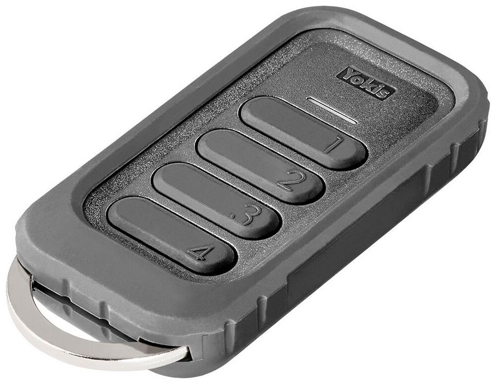 Télécommande RF YOKIS TLC4TP 4 touches 2.4GHz gris