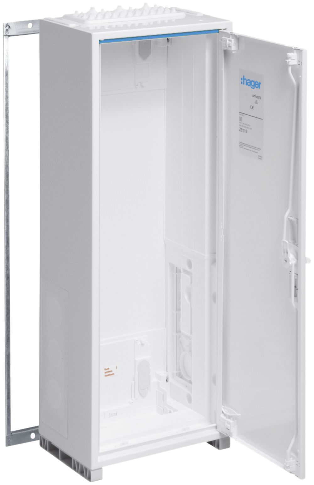 Armoire murale univers quickset avec porte IP54 CP II 800×800×205mm