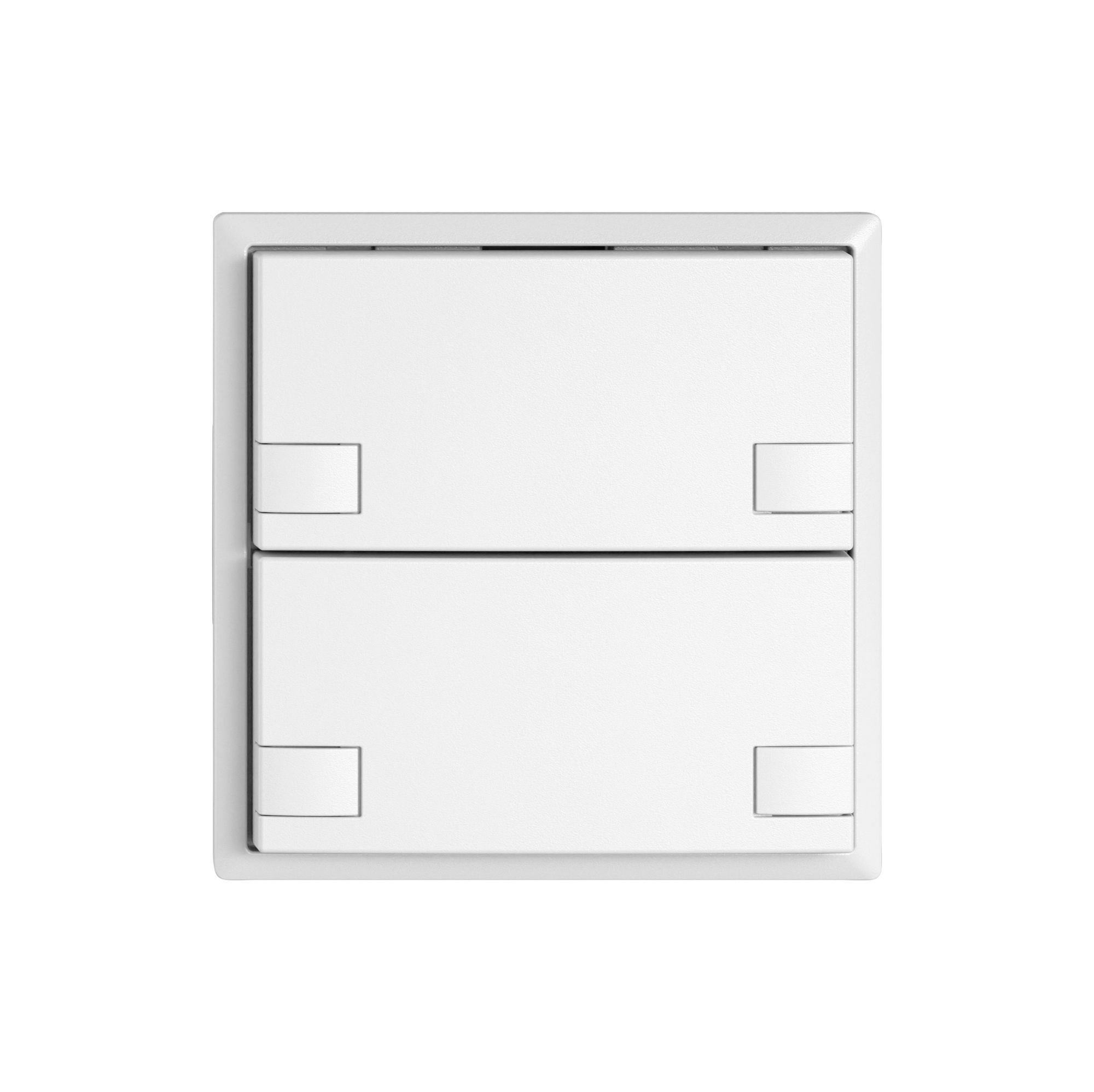 Pulsante universale EDIZIO.liv UNI SNAPFIX® 5…48V s.LED 2× com.2T bi