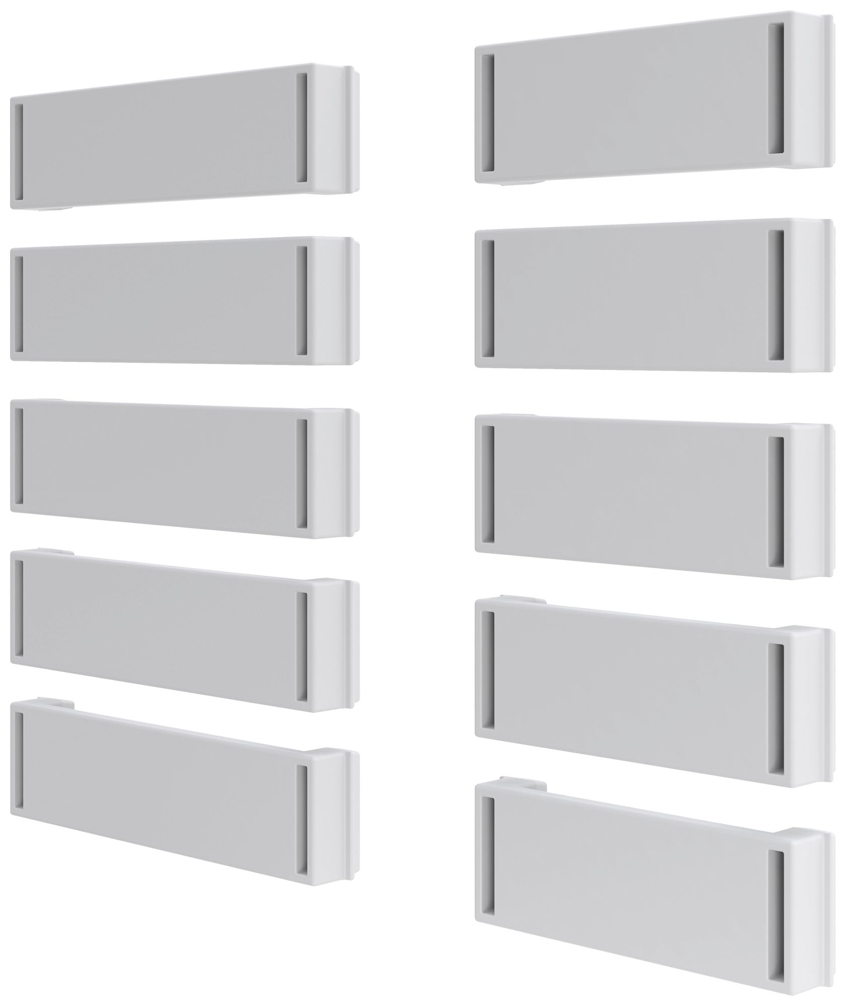 Pince de câble PrismaSeT XL pour goulotte de câble pour boîtier 210mm 10 pièces